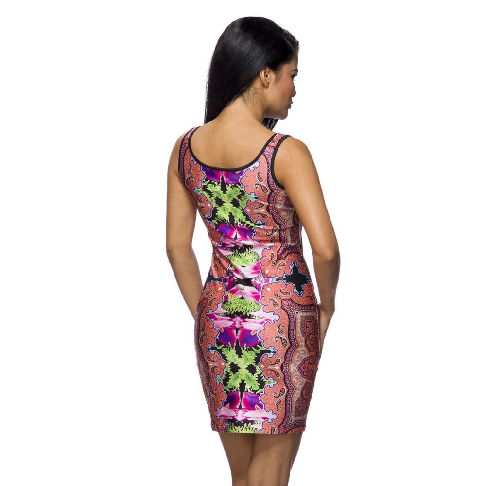 Atixo - 14266 Mini jurk - Multicolours